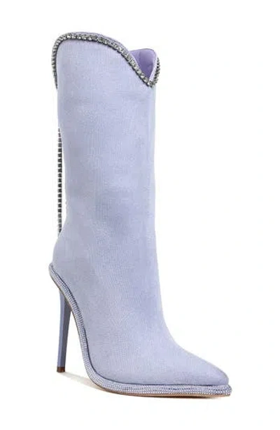 London Rag Ashipa Western Boot In Purple