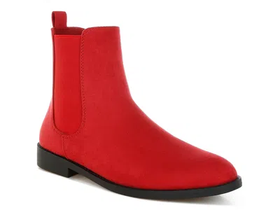 London Rag Ayasa Bootie In Red
