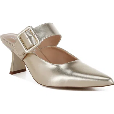 London Rag Bismi Pointed Toe Mule In Gold