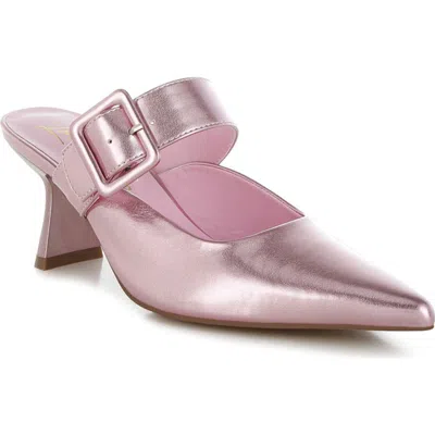 London Rag Bismi Pointed Toe Mule In Pink