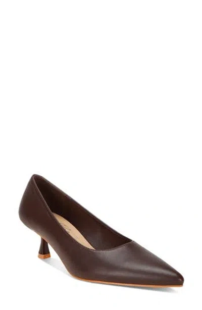 London Rag Blara Pointed Toe Pump In Brown
