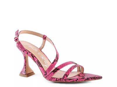 London Rag Cherry Tart Sandal In Pink