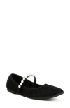 London Rag Corphee Mary Jane Flat In Black