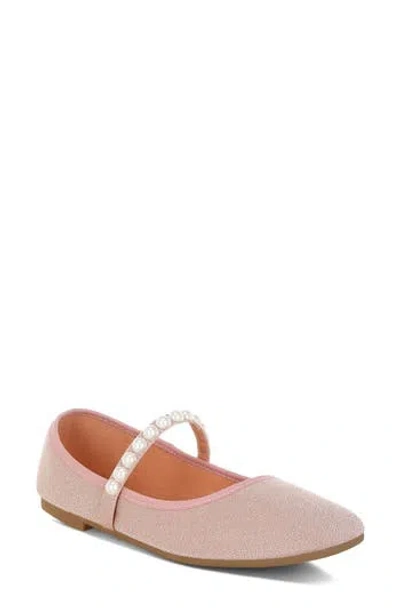 London Rag Corphee Mary Jane Flat In Pink