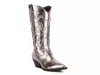 London Rag Cowby Boot In Silver