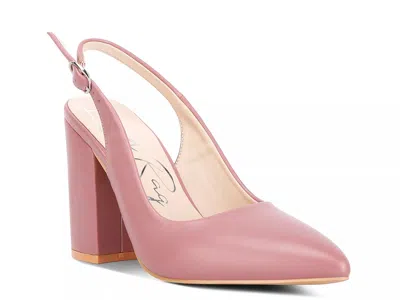 London Rag Creidne Pump In Pink