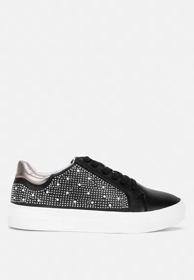 London Rag Cristals Sneakers In Black