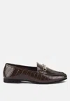 LONDON RAG DEVERELL STREET-SMART HORSEBIT EMBELLISHED LOAFERS