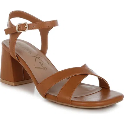 London Rag Edessa Sandal In Brown