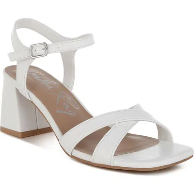 London Rag Edessa Sandal In White