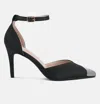 London Rag Everalda Toe Cap Embellished Sandals In Black