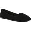 London Rag Eyeore Microfiber Casual Ballerinas In Black