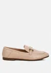London Rag Tassilo Timeless Faux Leather Horsebit Loafers In Brown