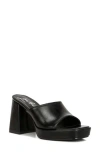 London Rag Flexes Platform Sandal In Black