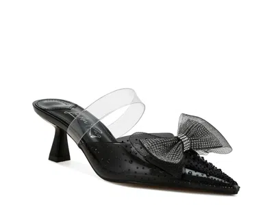 London Rag Freja Mule In Black