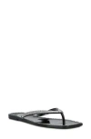 London Rag Golightly Rhinestone Flip Flop In Black