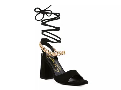 London Rag Gone Gurl Sandal In Black
