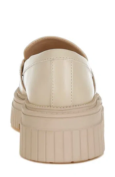 London Rag Grosbeak Chunky Sole Loafer In Beige