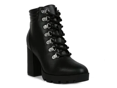 London Rag Hamiltons Platform Bootie In Black