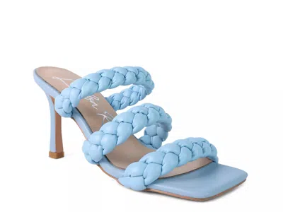 London Rag High Bae Sandal In Blue