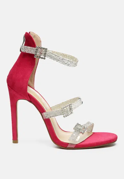 London Rag Ines Sandal In Red