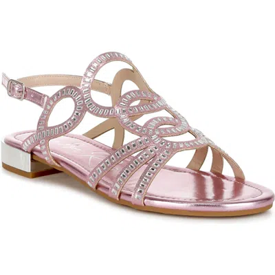 London Rag Jisters Sandal In Pink
