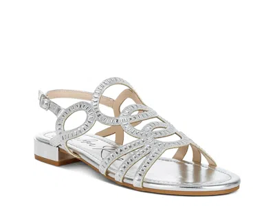 London Rag Jisters Sandal In Silver