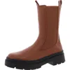London Rag Jolt Womens Laceless Manmade Mid-calf Boots In Multi