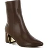 London Rag Karia Bootie In Brown