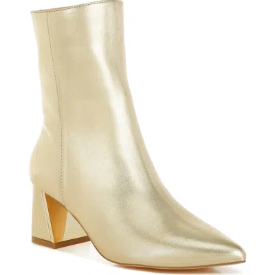 London Rag Karia Bootie In Gold