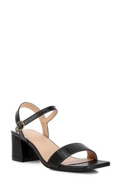 London Rag Keeyana Sandal In Black