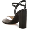 London Rag Kessel Block Heel Sandal In Black
