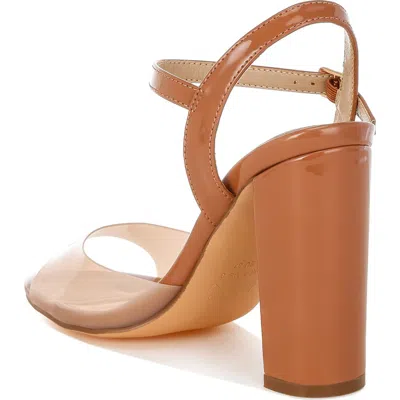 London Rag Kessel Block Heel Sandal In Tan