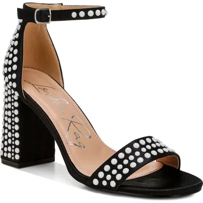 London Rag Klebba Ankle Strap Sandal In Black