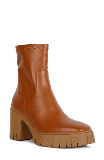 London Rag Kokum Bootie In Brown