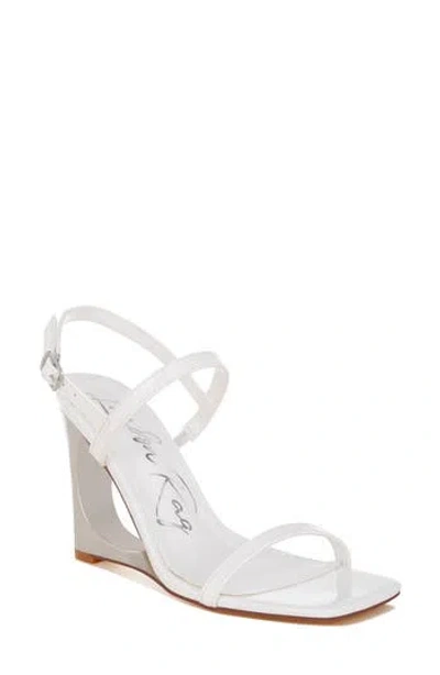 London Rag Ladra Wedge Sandal In Animal Print