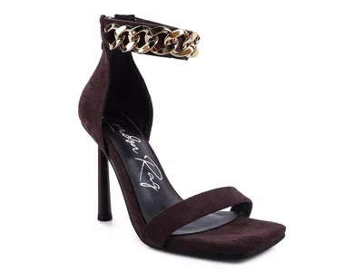 London Rag Last Sip Sandal In Brown