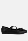 LONDON RAG LEINA RECYCLED FAUX LEATHER BALLET FLATS