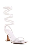 London Rag Lewk Strappy Sandal In White