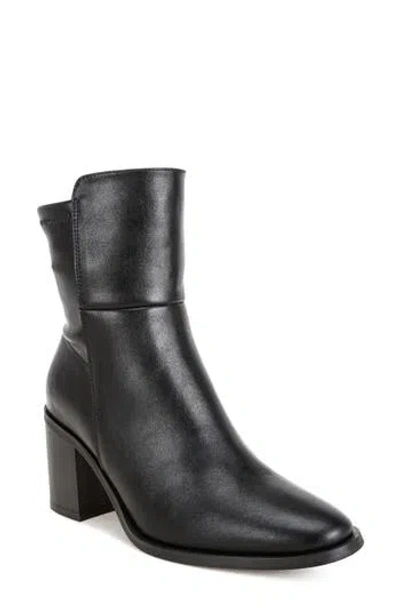 London Rag Lucania Leather Boot In Black