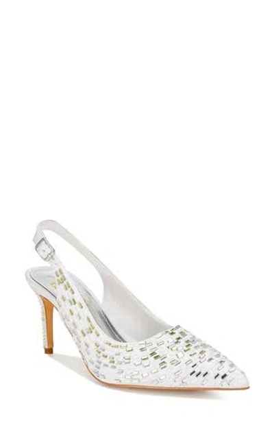London Rag Lutina Mirrored Jewel Slingback Pump In Multi