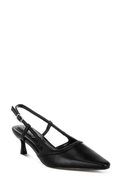 London Rag Luxton Kitten Heel Slingback Pump In Black