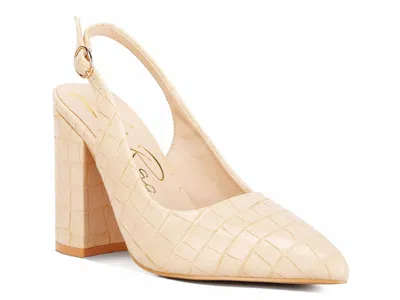 London Rag Macha Pump In Neutral
