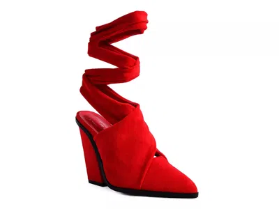 London Rag Mama Fav Pump In Red