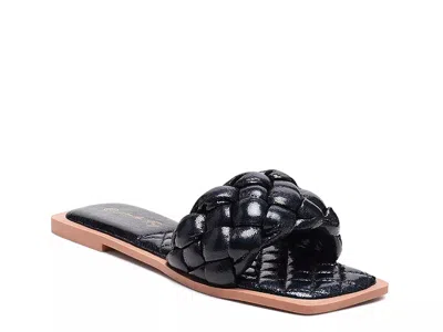 London Rag Marcue Sandal In Black