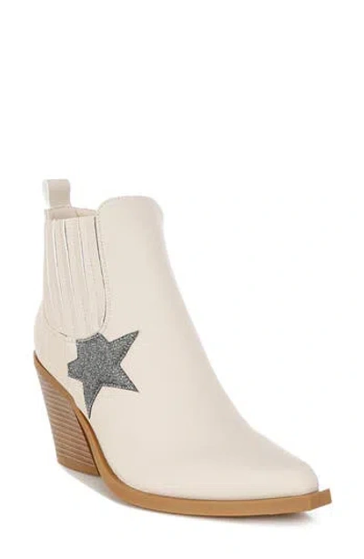 London Rag Melt Down Glitter Star Bootie In Sand