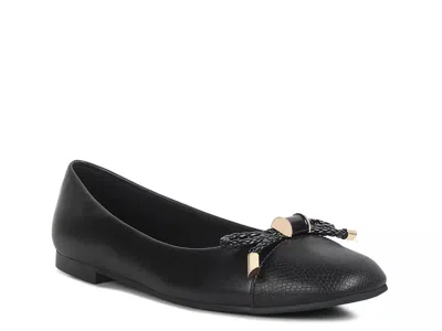 London Rag Moi Ballet Flat In Black