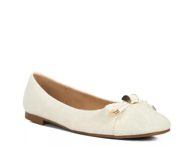 London Rag Moi Ballet Flat In Neutral