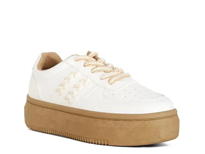 London Rag Monigue Platform Sneaker In White