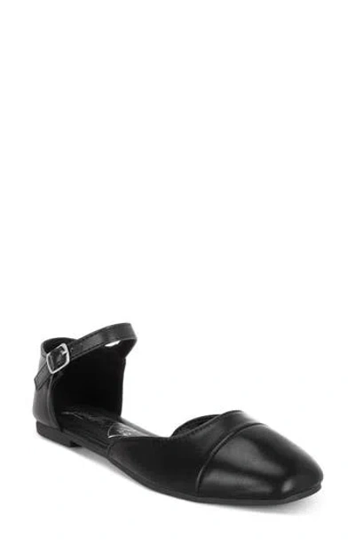 London Rag Montclair Cap Toe Flat In Multi